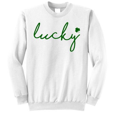 Lucky Clover St Patrick's Day Sweatshirt