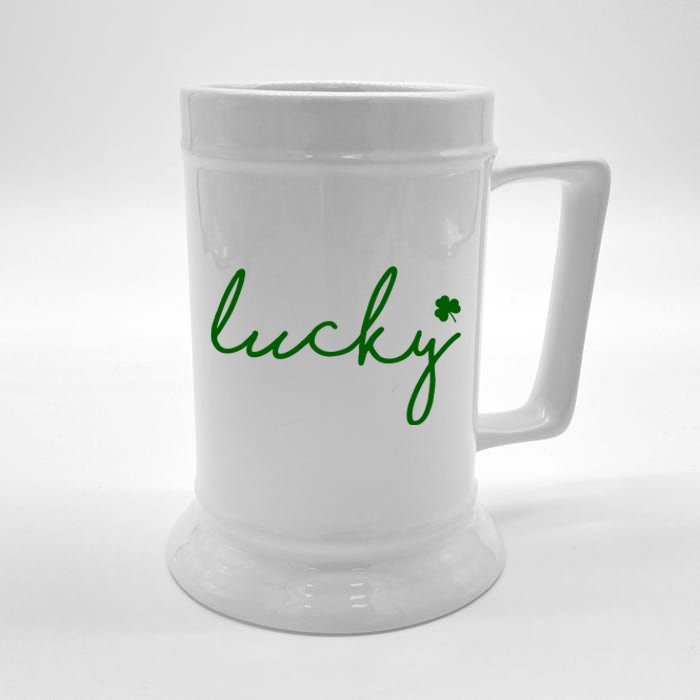 Lucky Clover St Patrick's Day Beer Stein