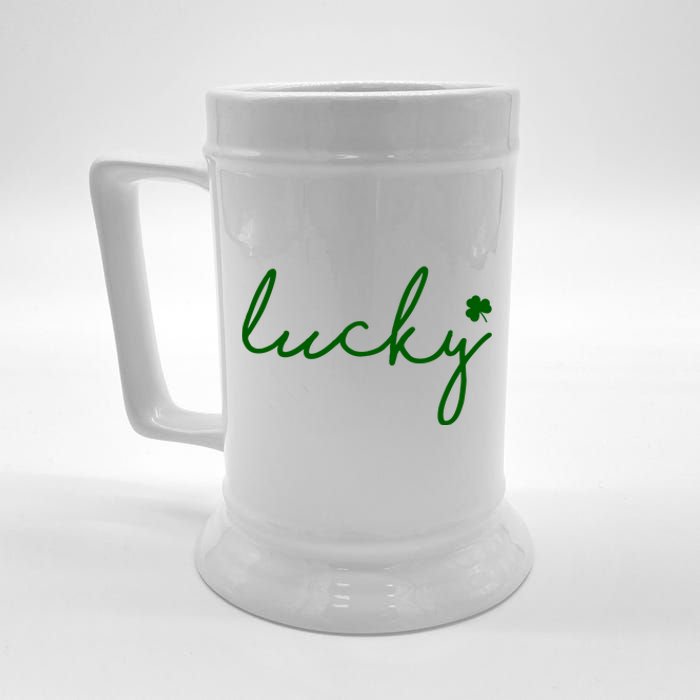 Lucky Clover St Patrick's Day Beer Stein