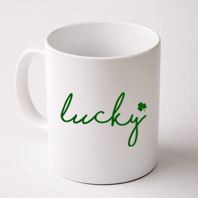 Lucky Clover St Patrick's Day Coffee Mug