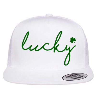 Lucky Clover St Patrick's Day Flatbill Hat