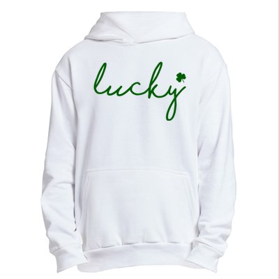 Lucky Clover St Patrick's Day Urban Pullover Hoodie