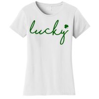 Lucky Clover St Patrick's Day Women's T-Shirt