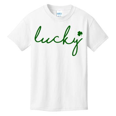 Lucky Clover St Patrick's Day Kids T-Shirt