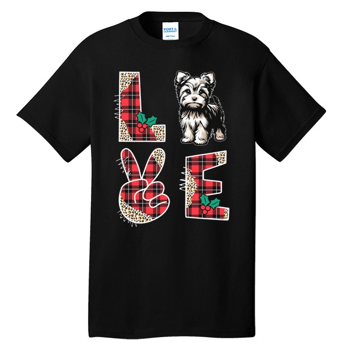 Love Christmas Sweater Yorkshire Xmas Family Tall T-Shirt