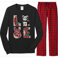 Love Christmas Sweater Yorkshire Xmas Family Long Sleeve Pajama Set