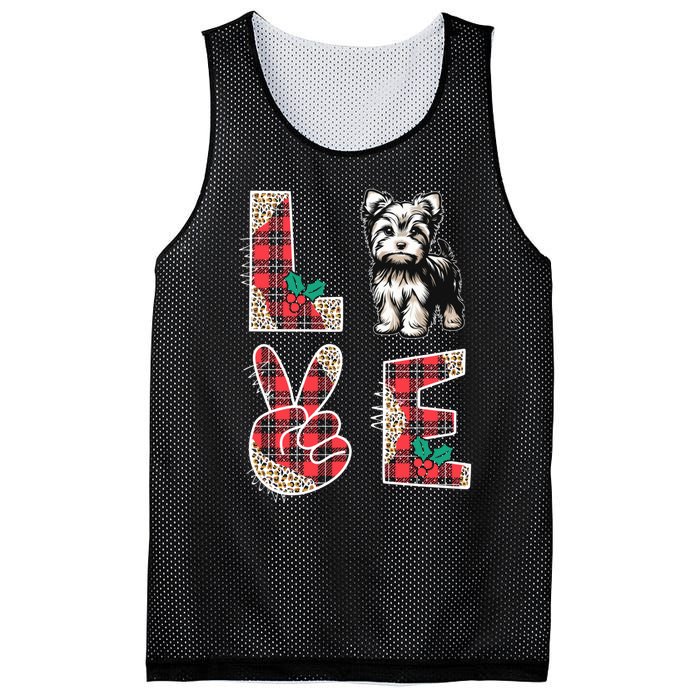 Love Christmas Sweater Yorkshire Xmas Family Mesh Reversible Basketball Jersey Tank