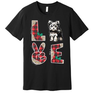 Love Christmas Sweater Yorkshire Xmas Family Premium T-Shirt