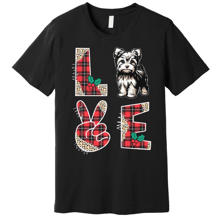 Love Christmas Sweater Yorkshire Xmas Family Premium T-Shirt