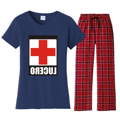 Lucero Cross Schmitt Stix 72 Women's Flannel Pajama Set