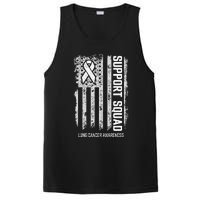 Lung Cancer Shirts Support Squad Lung Cancer Awareness PosiCharge Competitor Tank