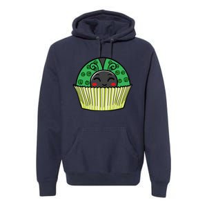 Ladybug Cupcake Saint Patrick's Day Shamrock Leaf Clover Premium Hoodie