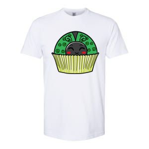 Ladybug Cupcake Saint Patrick's Day Shamrock Leaf Clover Softstyle CVC T-Shirt