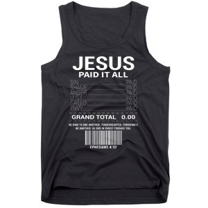 Lord Christ Savior Salvation Grace Tank Top