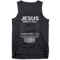 Lord Christ Savior Salvation Grace Tank Top