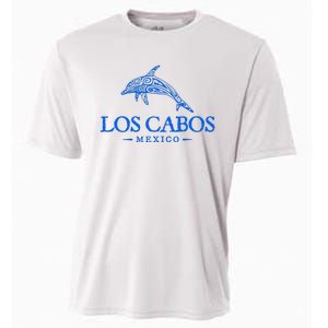 Los Cabos San Lucas Mexico Dolphin Souvenir Cooling Performance Crew T-Shirt