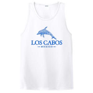 Los Cabos San Lucas Mexico Dolphin Souvenir PosiCharge Competitor Tank