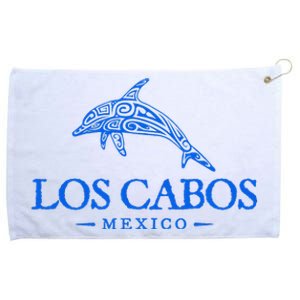 Los Cabos San Lucas Mexico Dolphin Souvenir Grommeted Golf Towel