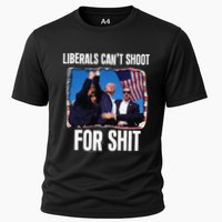 Liberals CanT Shoot For Shit Gift Cooling Performance Crew T-Shirt