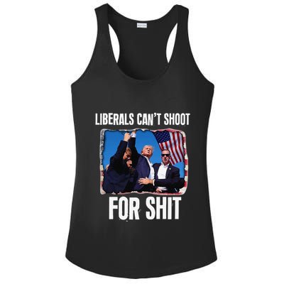 Liberals CanT Shoot For Shit Gift Ladies PosiCharge Competitor Racerback Tank