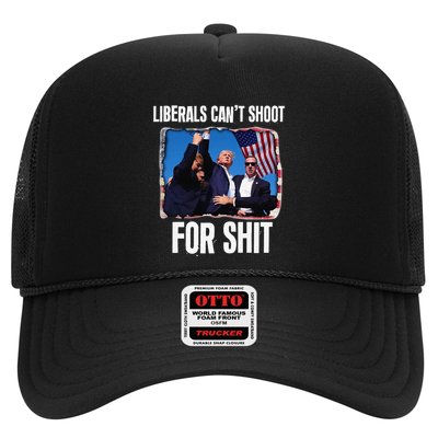 Liberals CanT Shoot For Shit Gift Trucker Hat