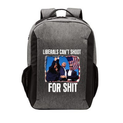 Liberals CanT Shoot For Shit Gift Vector Backpack