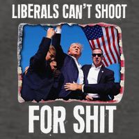 Liberals CanT Shoot For Shit Gift Vector Backpack