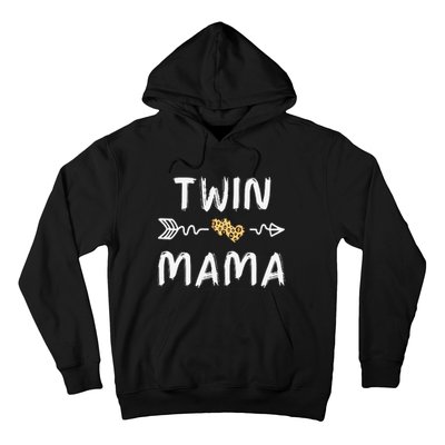 Leopard Cute Twin Moms Matching Theme Hoodie