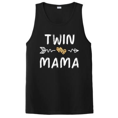 Leopard Cute Twin Moms Matching Theme PosiCharge Competitor Tank