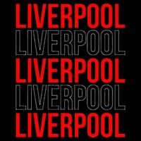 Liverpool City Tourist Souvenir Gift Uk England Zip Tote Bag