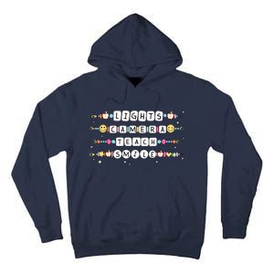 Lights Camera Teach Smile Tall Hoodie