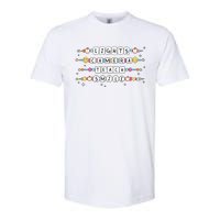 Lights Camera Teach Smile Softstyle CVC T-Shirt