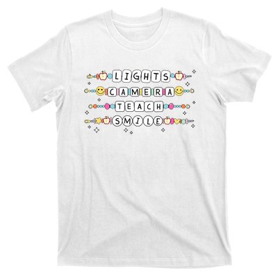 Lights Camera Teach Smile T-Shirt