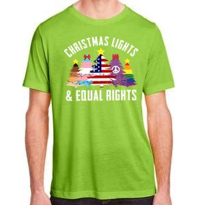 Lgbtq Christmas Trees Gift Adult ChromaSoft Performance T-Shirt