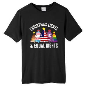 Lgbtq Christmas Trees Gift Tall Fusion ChromaSoft Performance T-Shirt