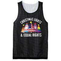 Lgbtq Christmas Trees Gift Mesh Reversible Basketball Jersey Tank