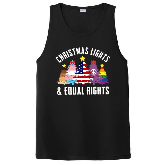 Lgbtq Christmas Trees Gift PosiCharge Competitor Tank