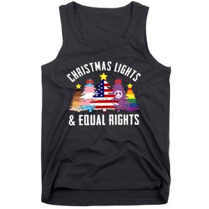 Lgbtq Christmas Trees Gift Tank Top