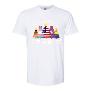 Lgbtq Christmas Trees Gift Softstyle CVC T-Shirt