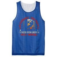 Line Clearance Tree Trimmer Because Even Linemen Need Heroes Mesh Reversible Basketball Jersey Tank