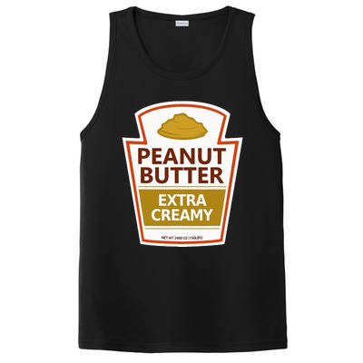 Lazy Costume Tees Peanut Butter Extra Creamy PosiCharge Competitor Tank