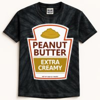 Lazy Costume Tees Peanut Butter Extra Creamy Kids Tie-Dye T-Shirt