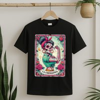 La Chingona Tarot Card Funny Spanish Slang Boss Latina Power T-Shirt