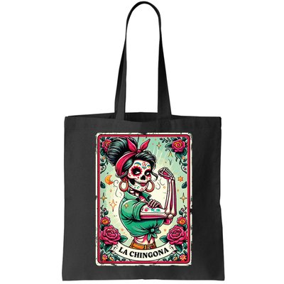 La Chingona Tarot Card Funny Spanish Slang Boss Latina Power Bag