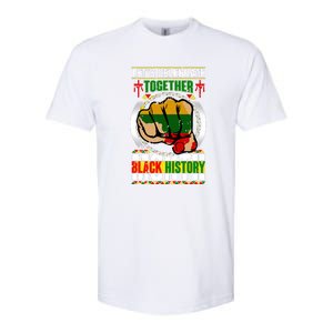 Lets Celebrate Together Black History Month Gift Softstyle CVC T-Shirt