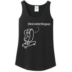 Literal Coolest Thing Ever Ladies Essential Tank