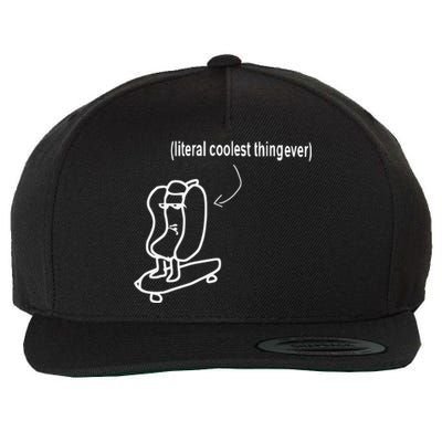 Literal Coolest Thing Ever Wool Snapback Cap