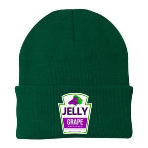 Lazy Costume Tees Grape Jelly Jar For Halloween Knit Cap Winter Beanie