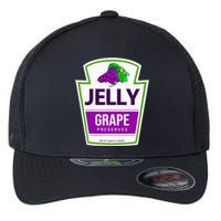 Lazy Costume Tees Grape Jelly Jar For Halloween Flexfit Unipanel Trucker Cap