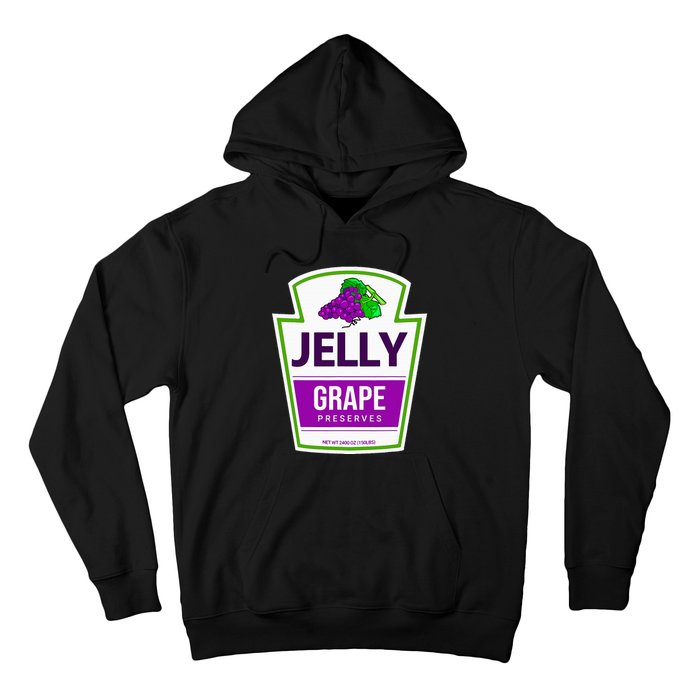 Lazy Costume Tees Grape Jelly Jar For Halloween Hoodie